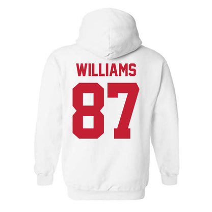 New Mexico - NCAA Football : Abraham Williams - Classic Shersey Hooded Sweatshirt-1