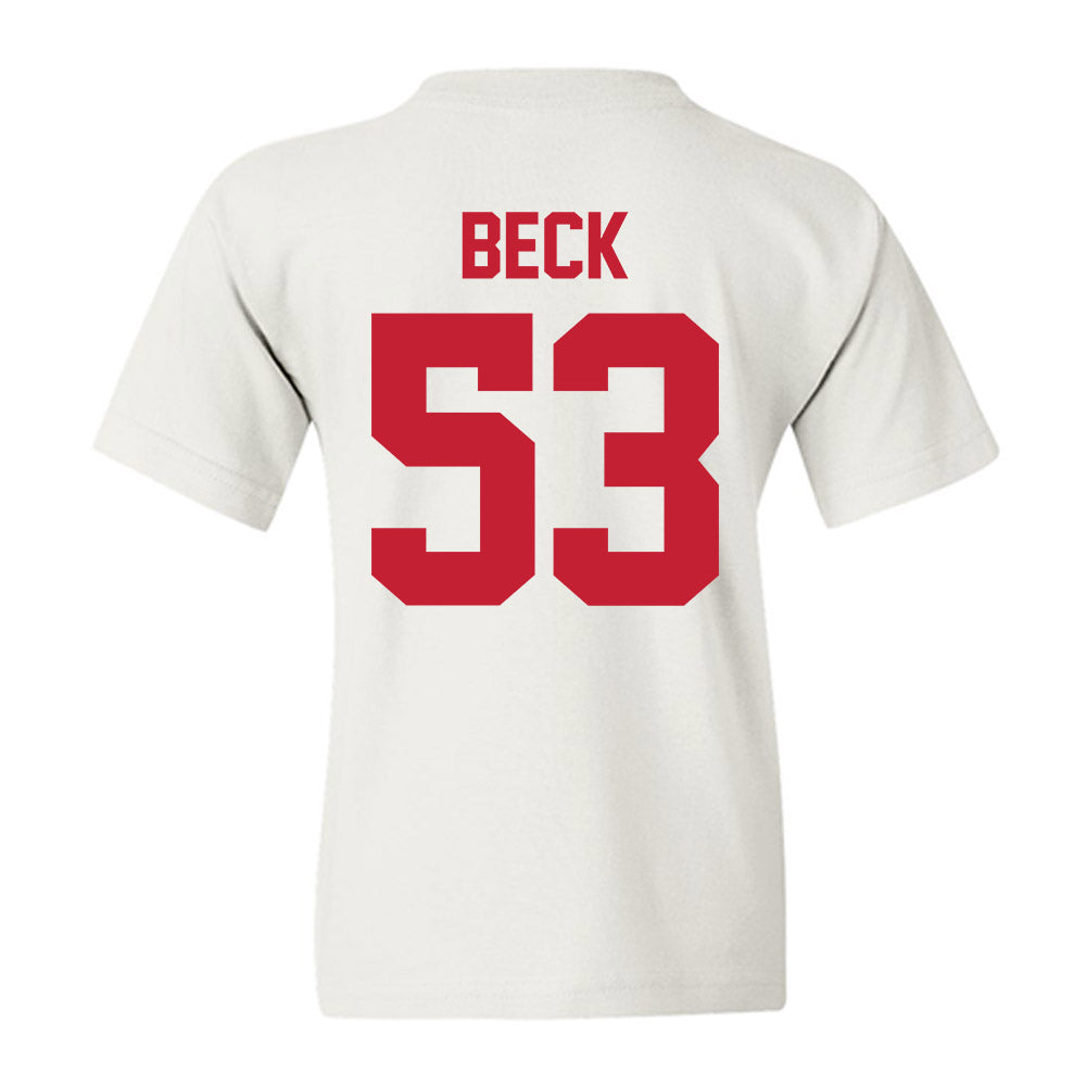New Mexico - NCAA Football : Caden Beck - Classic Shersey Youth T-Shirt-1