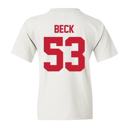 New Mexico - NCAA Football : Caden Beck - Classic Shersey Youth T-Shirt-1