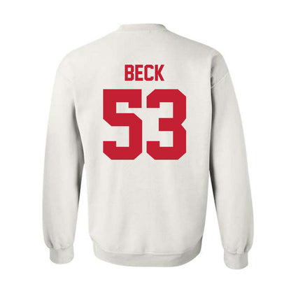 New Mexico - NCAA Football : Caden Beck - Classic Shersey Crewneck Sweatshirt-1