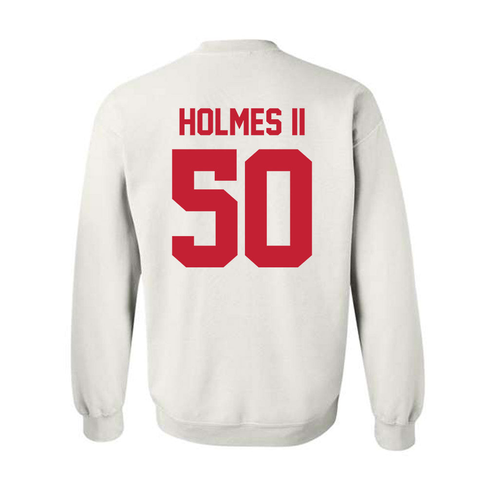 New Mexico - NCAA Football : Ricklan Holmes II - Classic Shersey Crewneck Sweatshirt-1