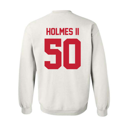 New Mexico - NCAA Football : Ricklan Holmes II - Classic Shersey Crewneck Sweatshirt-1