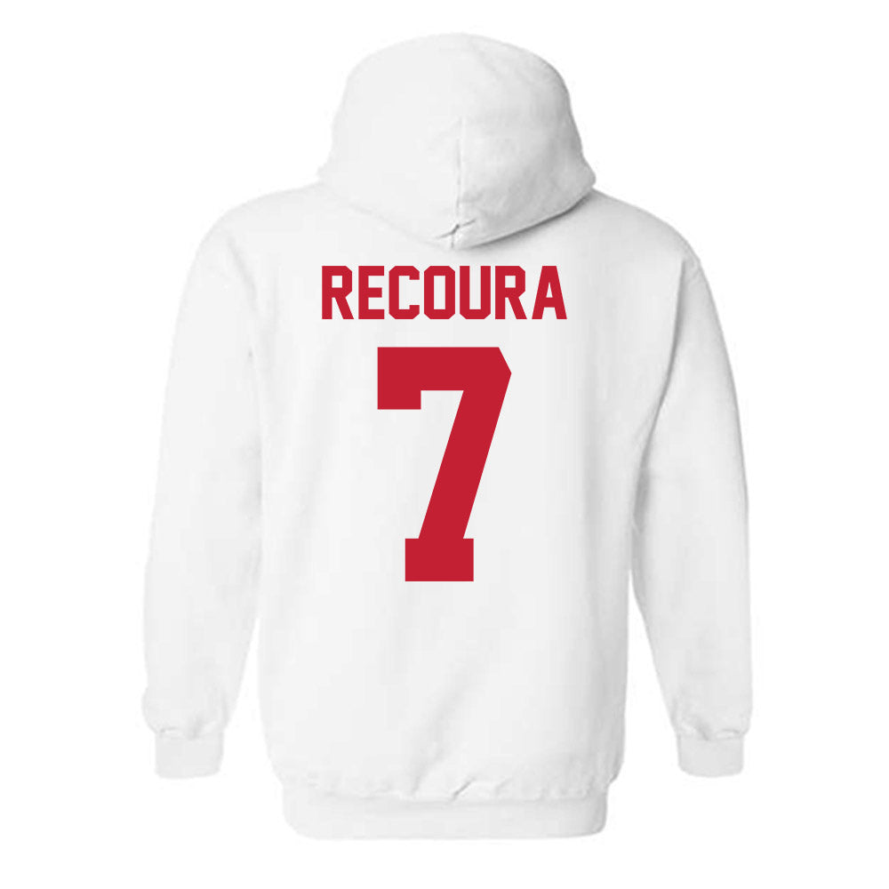 New Mexico - NCAA Men's Tennis : Nicolas Recoura - Classic Shersey Hooded Sweatshirt-1