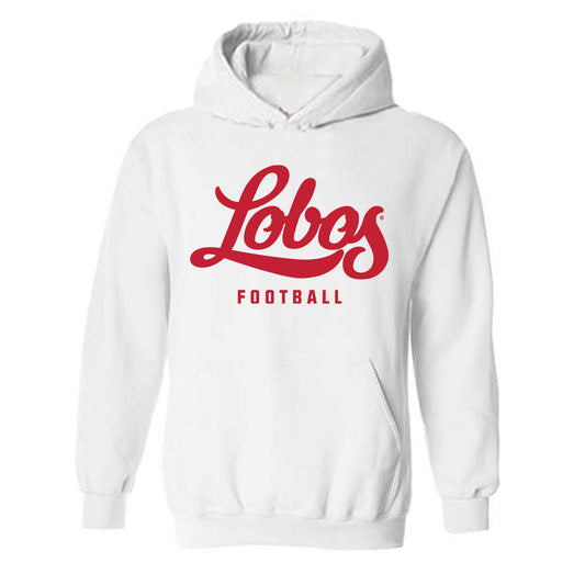 New Mexico - NCAA Football : Enrique Zatarain - Classic Shersey Hooded Sweatshirt-0