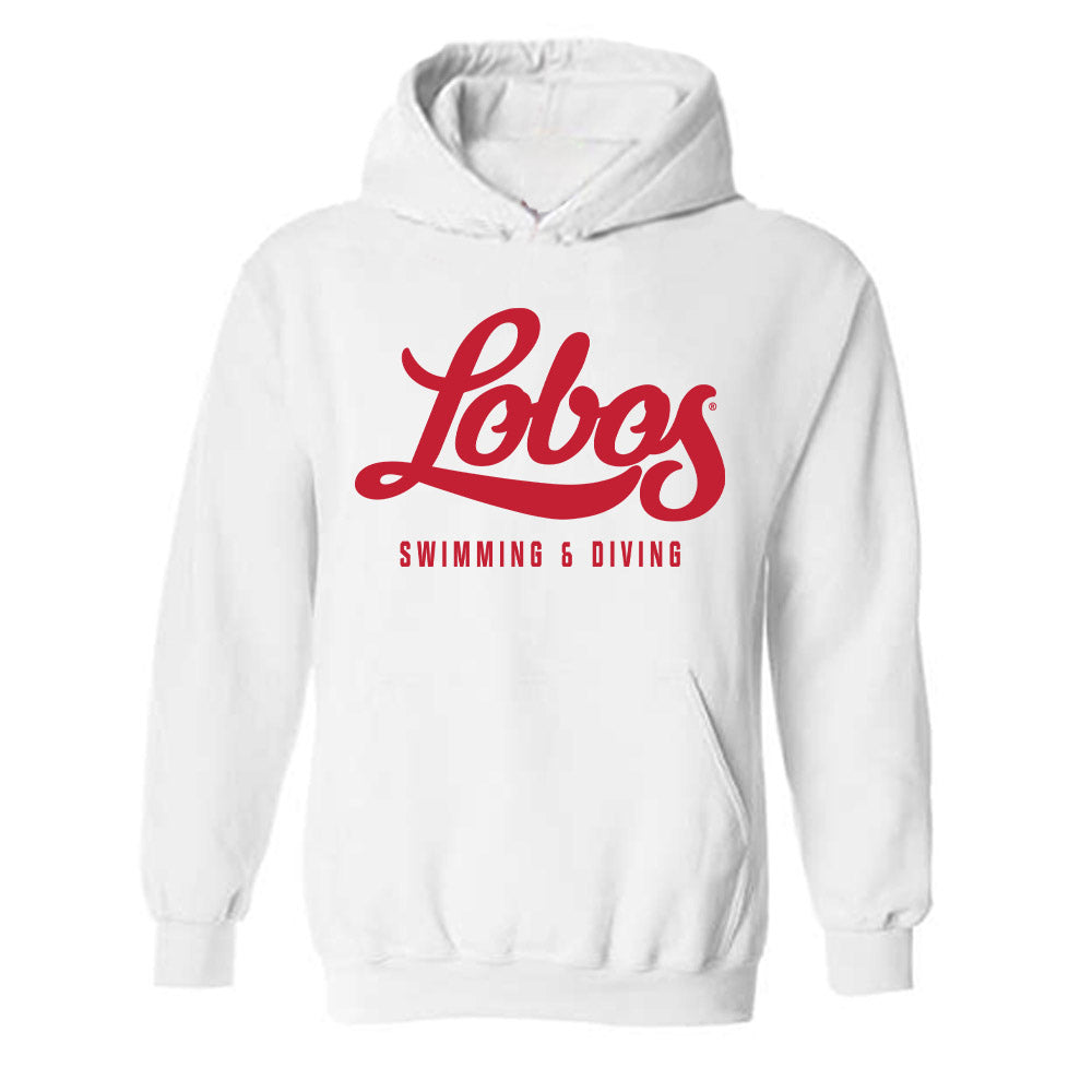 New Mexico - NCAA Women's Swimming & Diving : Myra Cansler - Classic Shersey Hooded Sweatshirt-0