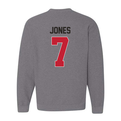 New Mexico - NCAA Men's Basketball : Sir Marius Jones - Classic Shersey Crewneck Sweatshirt-1