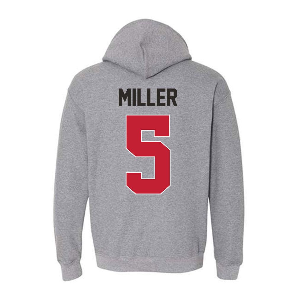New Mexico - NCAA Baseball : Shane Miller - Classic Shersey Hooded Sweatshirt-1