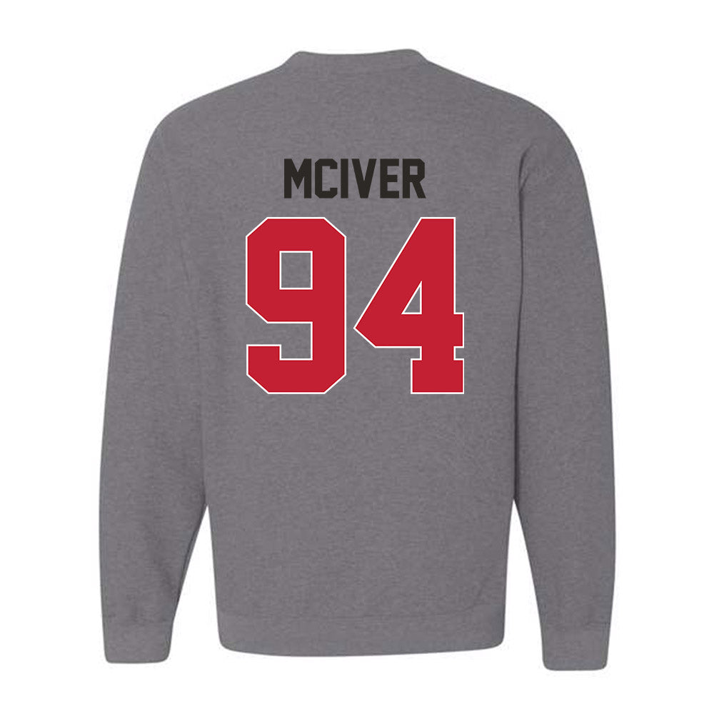 New Mexico - NCAA Football : Jalen McIver - Classic Shersey Crewneck Sweatshirt-1