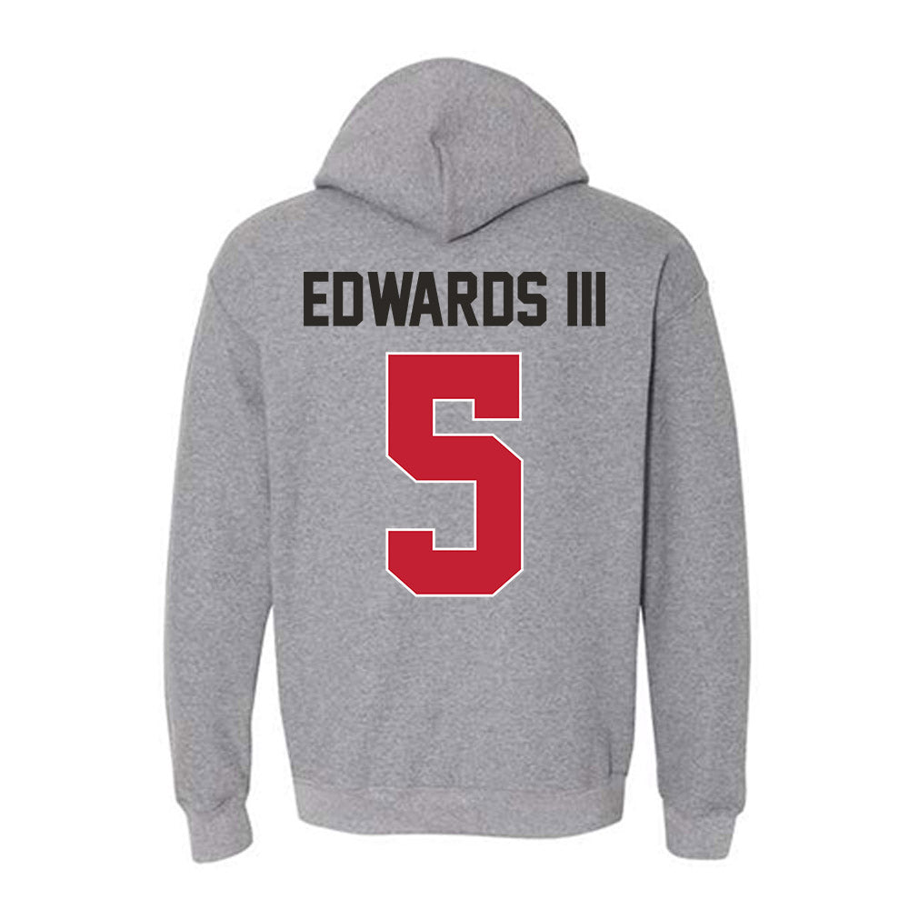 New Mexico - NCAA Football : Frankie Edwards III - Classic Shersey Hooded Sweatshirt-1