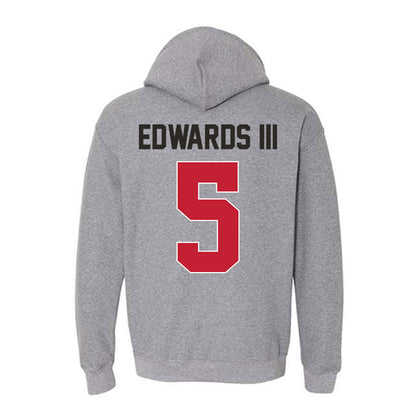 New Mexico - NCAA Football : Frankie Edwards III - Classic Shersey Hooded Sweatshirt-1
