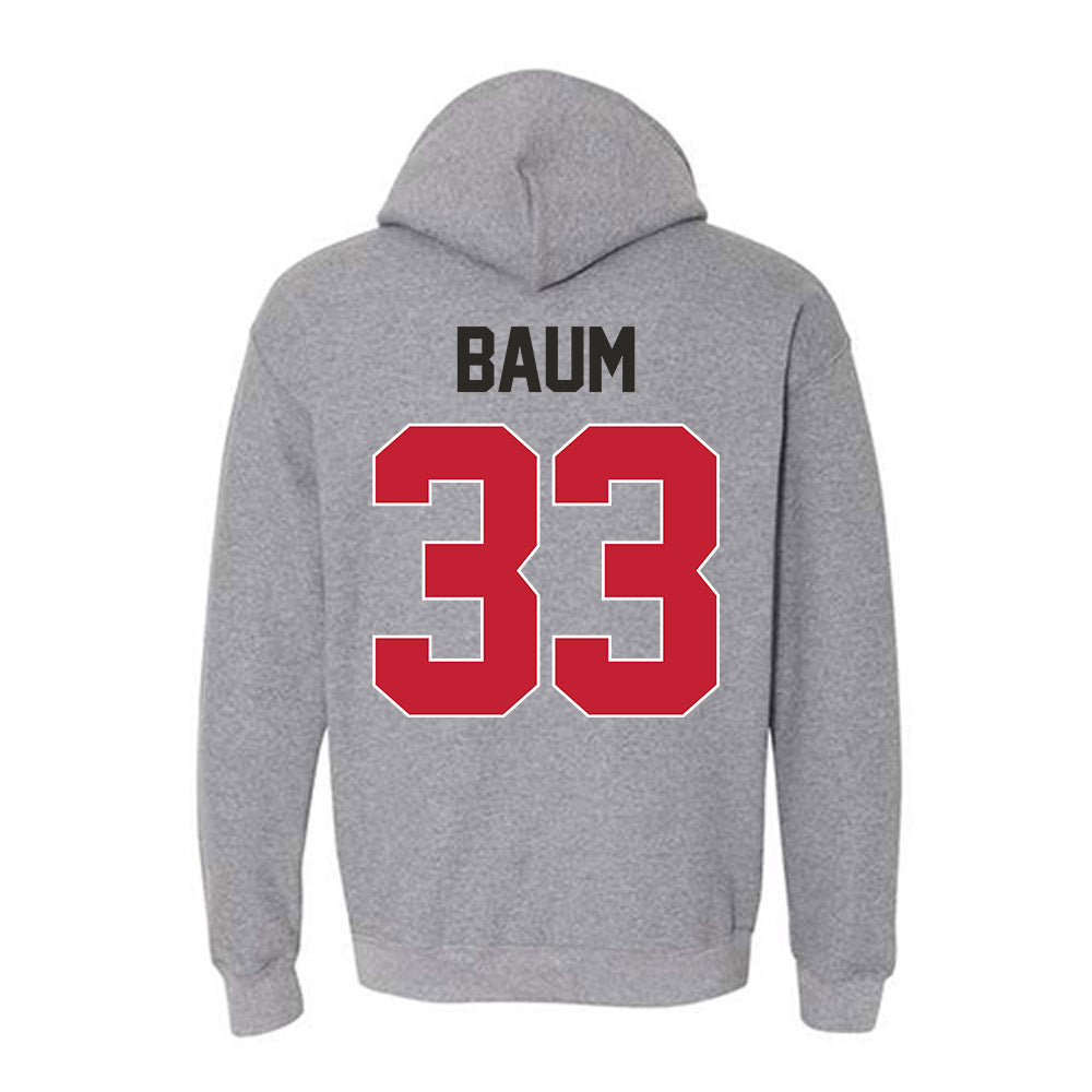New Mexico - NCAA Football : Hayes Baum - Classic Shersey Hooded Sweatshirt-1