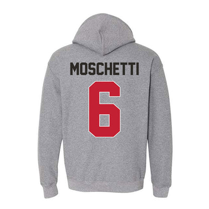 New Mexico - NCAA Women's Soccer : Angelina Moschetti - Classic Shersey Hooded Sweatshirt-1