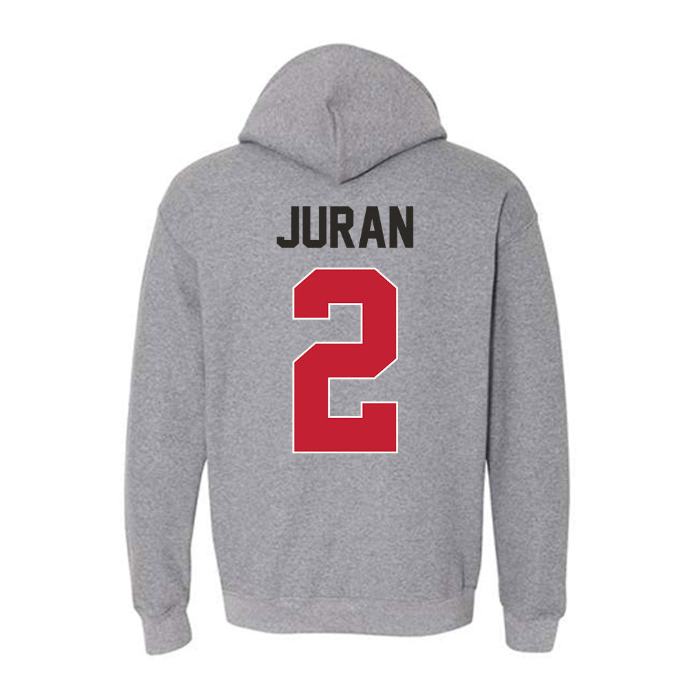New Mexico - NCAA Women's Soccer : Morgan Juran - Classic Shersey Hooded Sweatshirt-1