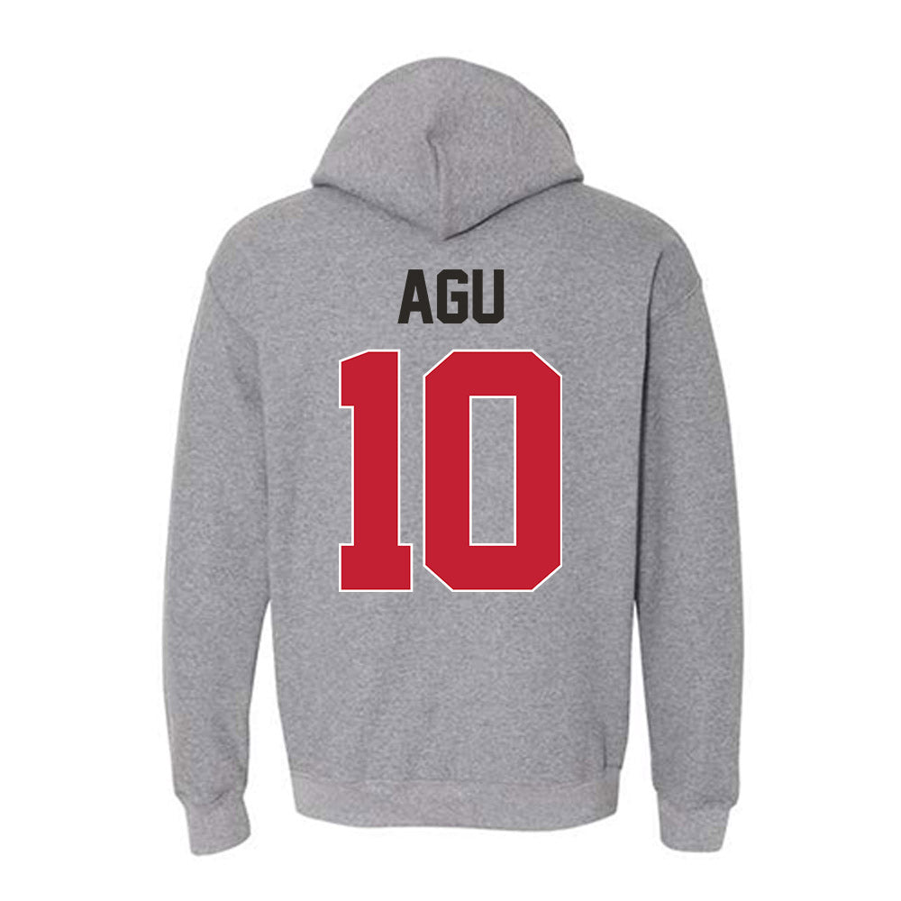 New Mexico - NCAA Football : Darren Agu - Classic Shersey Hooded Sweatshirt-1