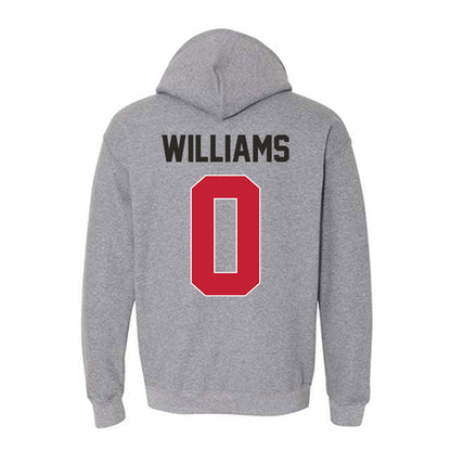 New Mexico - NCAA Football : Miles Williams - Classic Shersey Hooded Sweatshirt-1