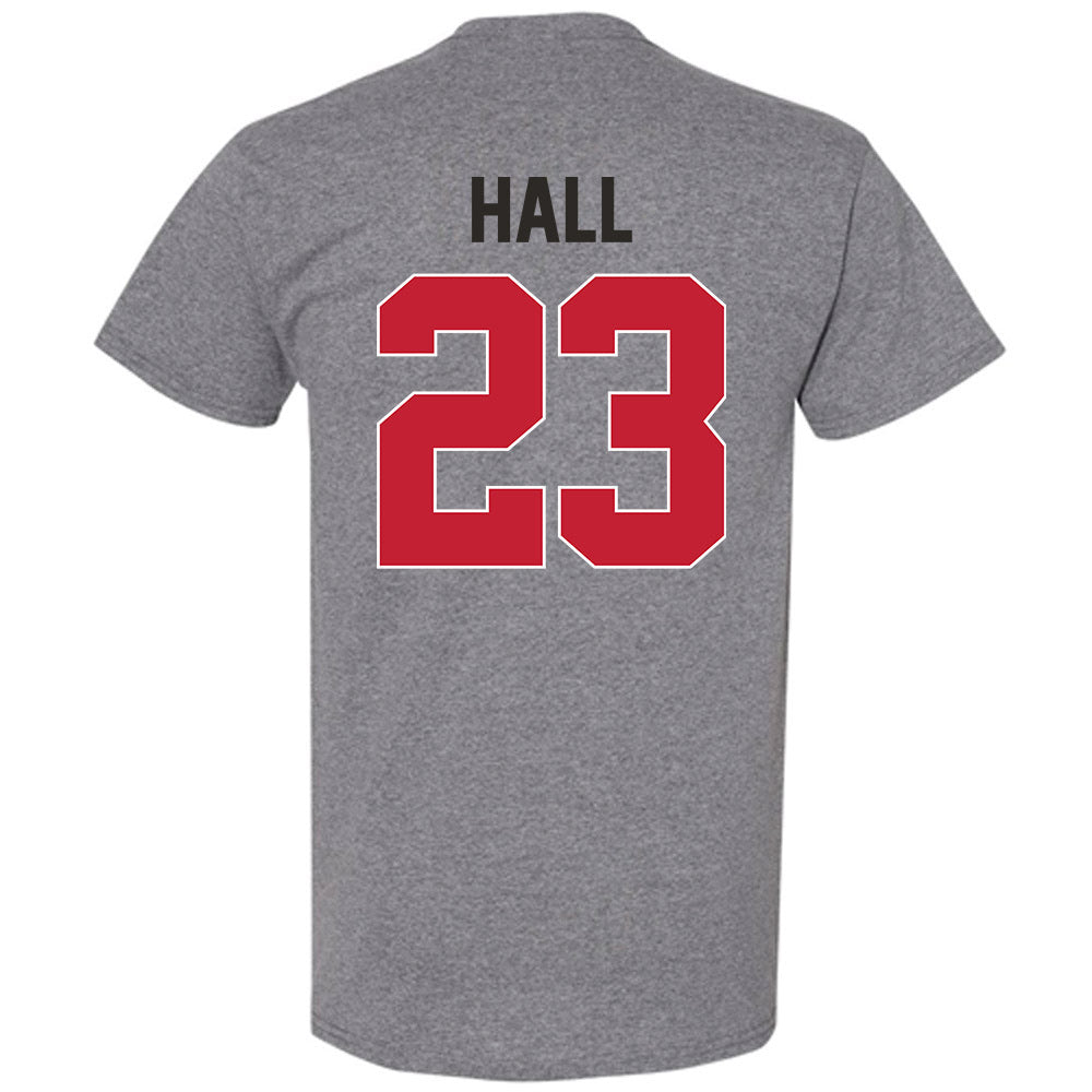 New Mexico - NCAA Men's Basketball : Jake Hall - Classic Shersey T-Shirt-1