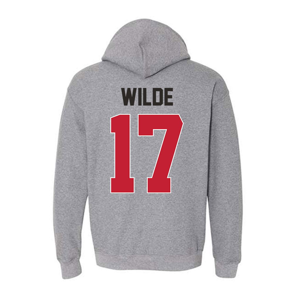 New Mexico - NCAA Softball : Alexa Wilde - Classic Shersey Hooded Sweatshirt-1