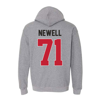 New Mexico - NCAA Football : Danzel Newell - Classic Shersey Hooded Sweatshirt-1