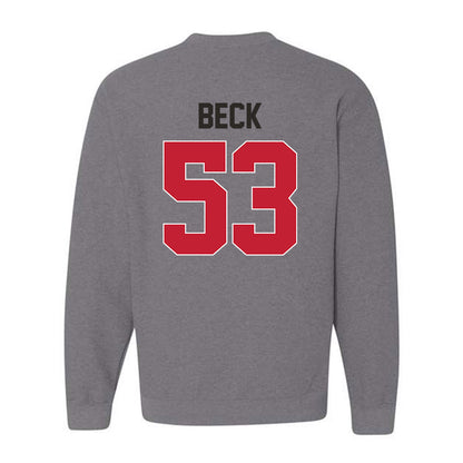 New Mexico - NCAA Football : Caden Beck - Classic Shersey Crewneck Sweatshirt-1
