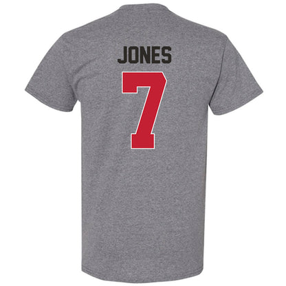 New Mexico - NCAA Men's Basketball : Sir Marius Jones - Classic Shersey T-Shirt-1