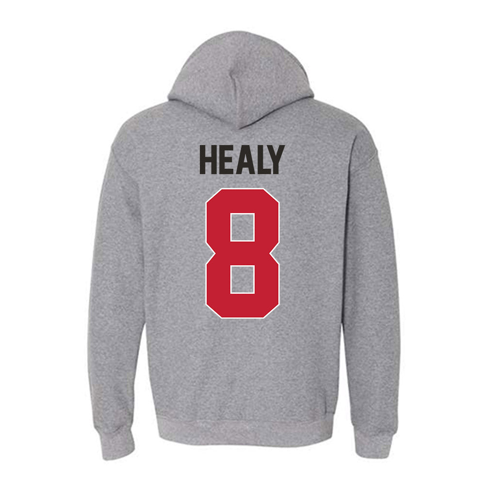 New Mexico - NCAA Women's Soccer : Analyse Healy - Classic Shersey Hooded Sweatshirt-1