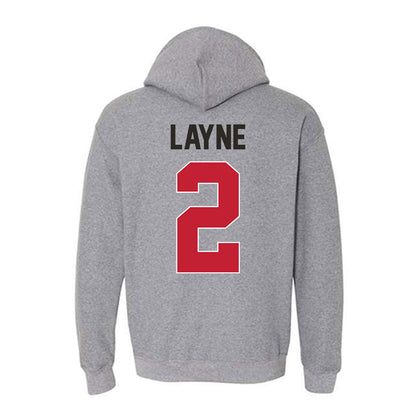 New Mexico - NCAA Football : Jack Layne - Classic Shersey Hooded Sweatshirt-1