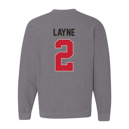 New Mexico - NCAA Football : Jack Layne - Classic Shersey Crewneck Sweatshirt-1