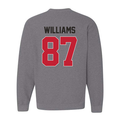 New Mexico - NCAA Football : Abraham Williams - Classic Shersey Crewneck Sweatshirt-1