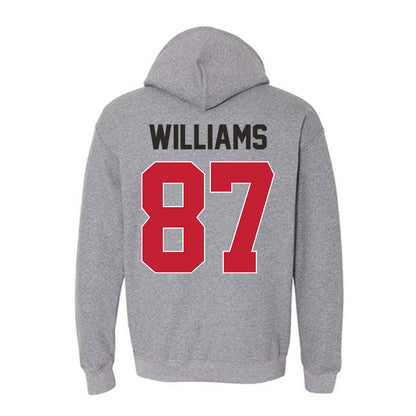 New Mexico - NCAA Football : Abraham Williams - Classic Shersey Hooded Sweatshirt-1