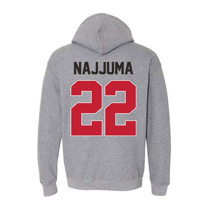 New Mexico - NCAA Women's Basketball : Maria Najjuma - Classic Shersey Hooded Sweatshirt-1