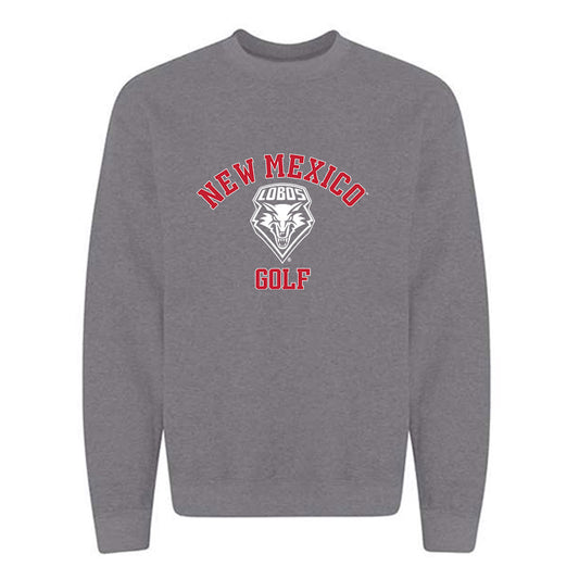 New Mexico - NCAA Men's Golf : Johnnie Clark - Classic Shersey Crewneck Sweatshirt-0