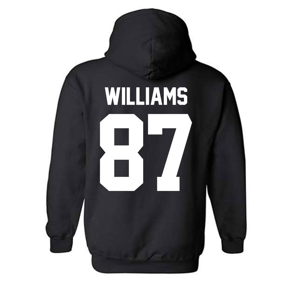 New Mexico - NCAA Football : Abraham Williams - Classic Shersey Hooded Sweatshirt-1