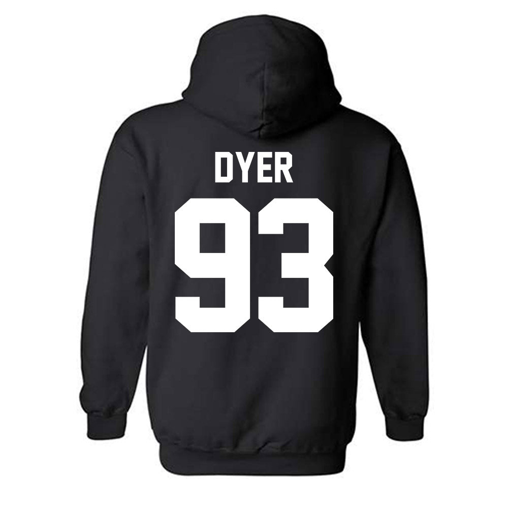 New Mexico - NCAA Football : Deven Dyer - Classic Shersey Hooded Sweatshirt-1