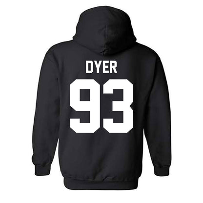 New Mexico - NCAA Football : Deven Dyer - Classic Shersey Hooded Sweatshirt-1