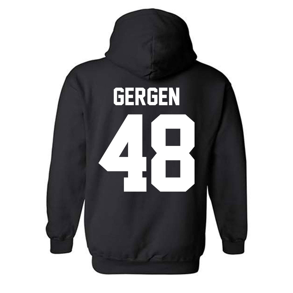 New Mexico - NCAA Baseball : Jacob Gergen - Classic Shersey Hooded Sweatshirt-1