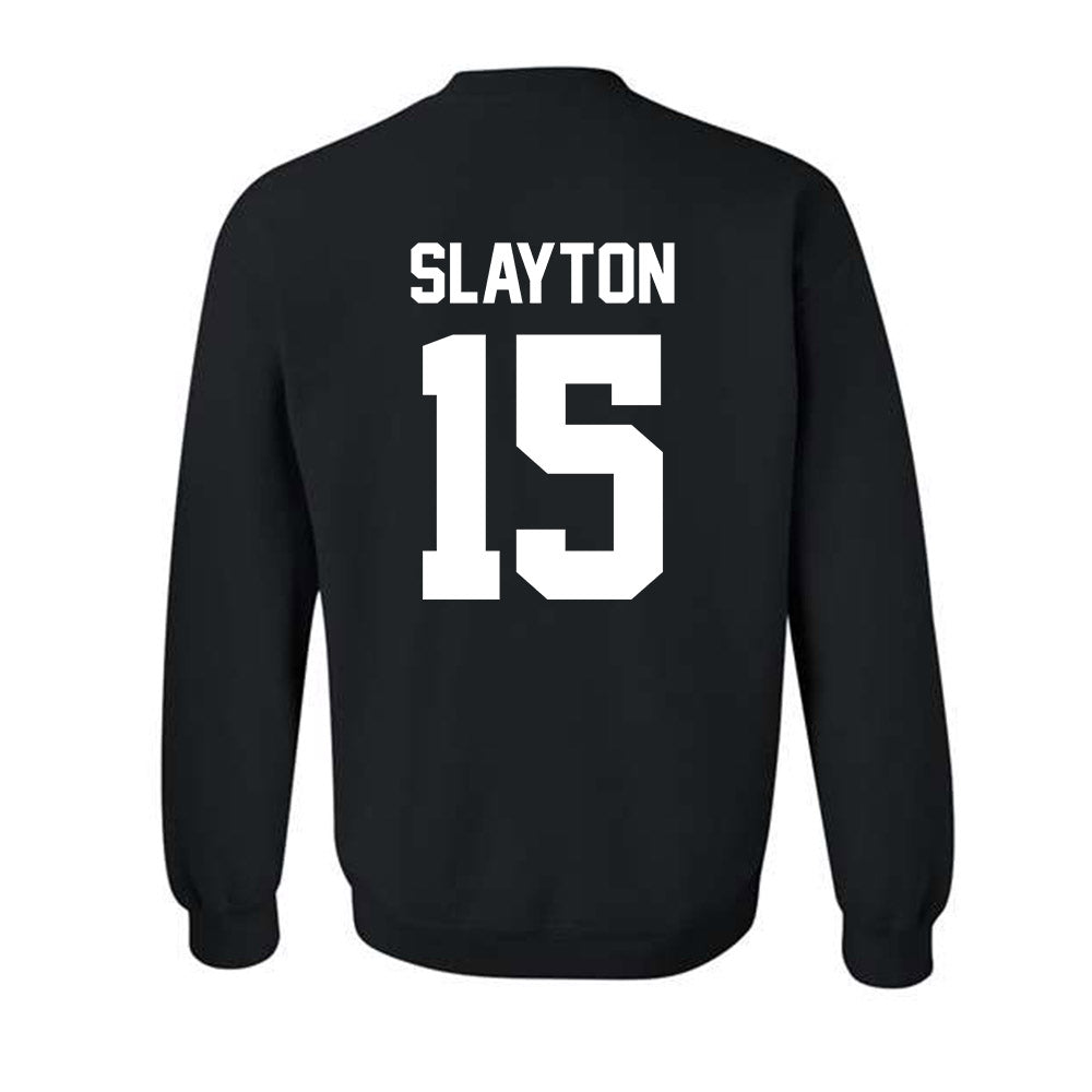 New Mexico - NCAA Football : Xavier Slayton - Classic Shersey Crewneck Sweatshirt-1