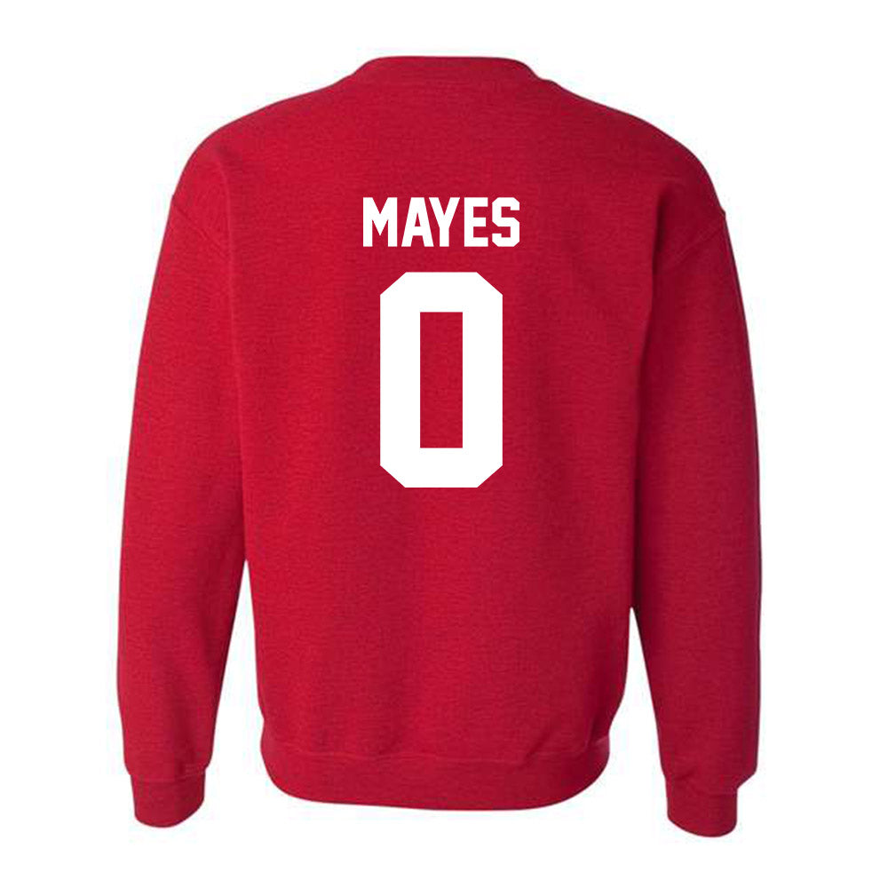 New Mexico - NCAA Men's Basketball : Hudson Mayes - Classic Fashion Shersey Crewneck Sweatshirt-1
