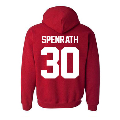 New Mexico - NCAA Baseball : Reed Spenrath - Classic Fashion Shersey Hooded Sweatshirt-1