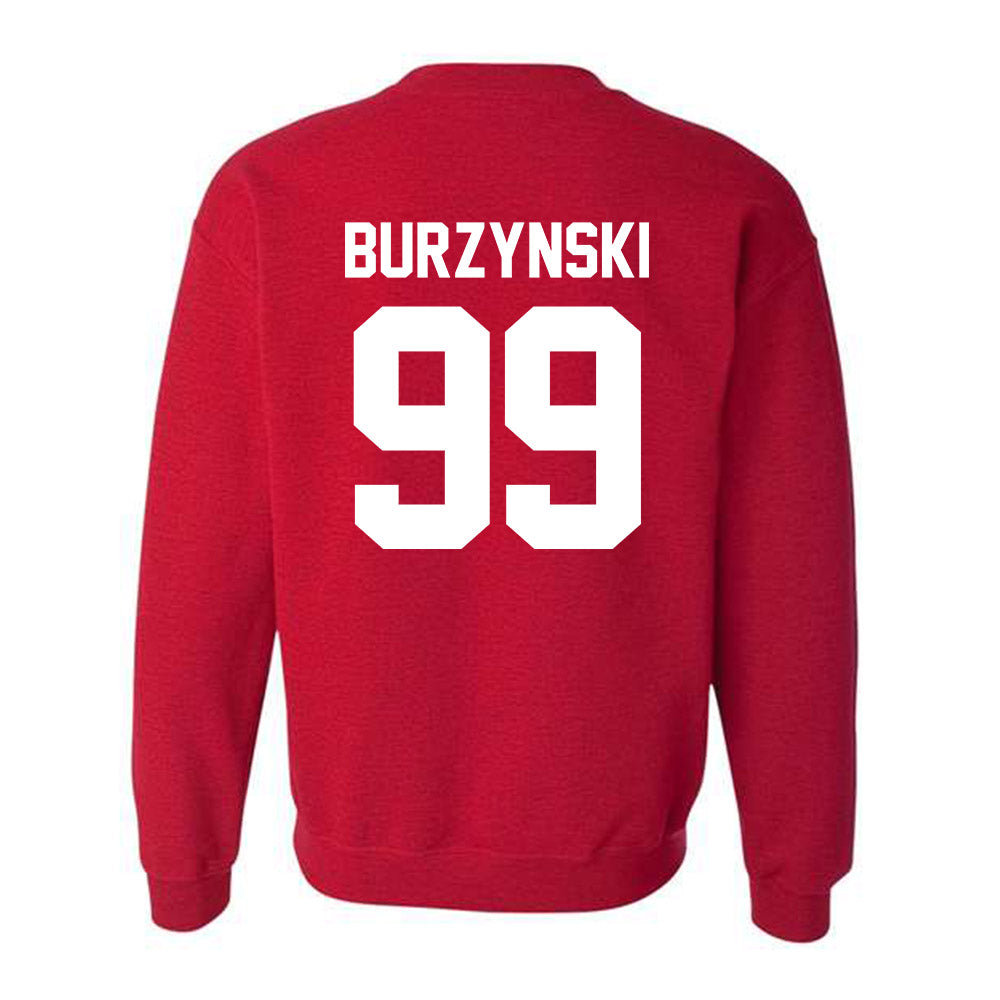 New Mexico - NCAA Football : Jack Burzynski - Classic Fashion Shersey Crewneck Sweatshirt-1