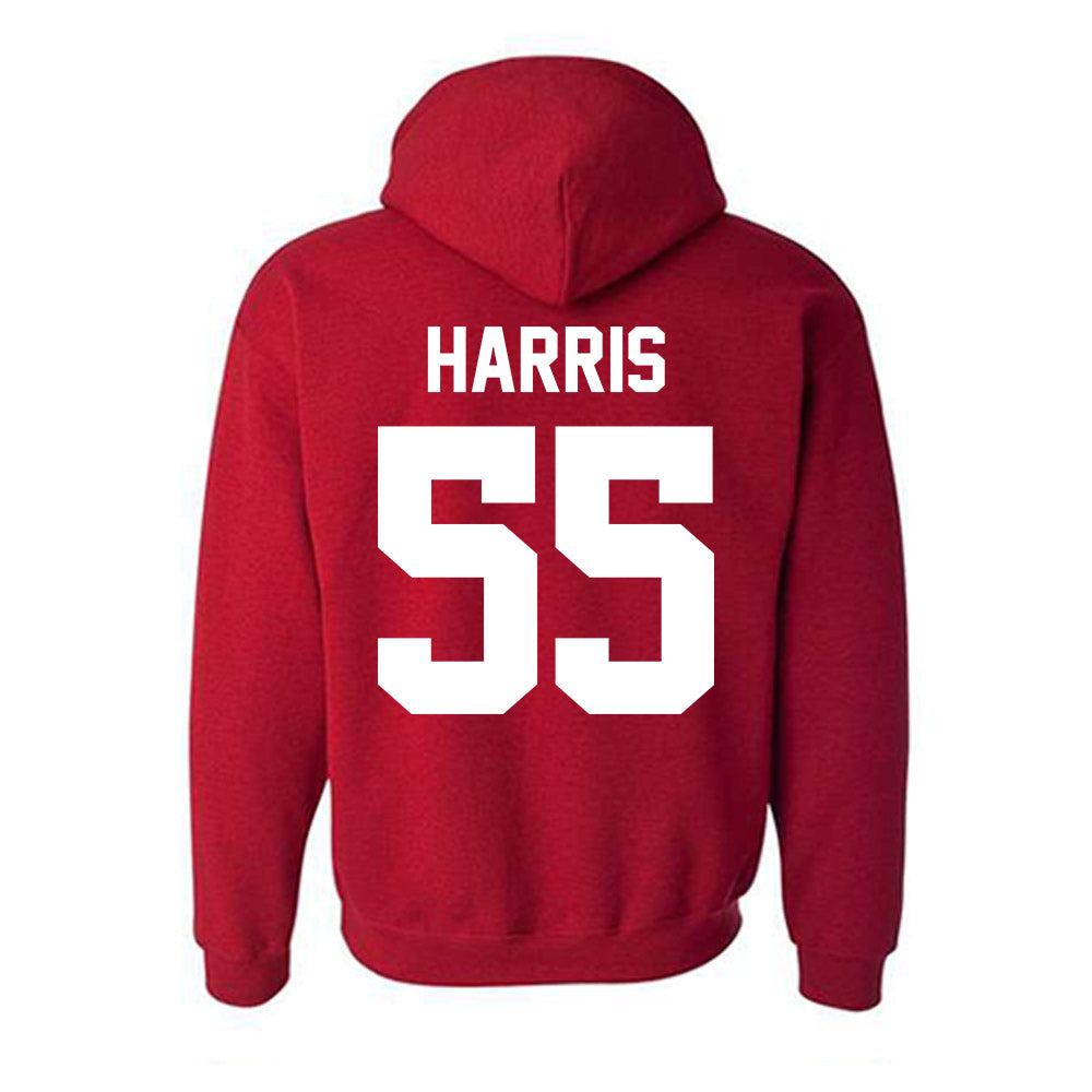New Mexico - NCAA Football : Elvin Harris - Classic Fashion Shersey Hooded Sweatshirt-1