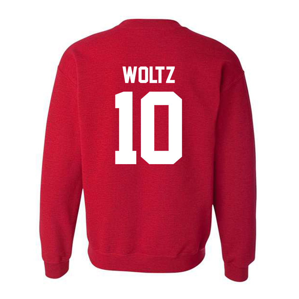 New Mexico - NCAA Baseball : Ethin Woltz - Classic Fashion Shersey Crewneck Sweatshirt-1