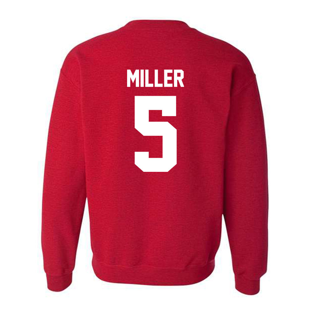 New Mexico - NCAA Baseball : Shane Miller - Classic Fashion Shersey Crewneck Sweatshirt-1