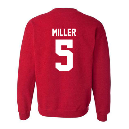 New Mexico - NCAA Baseball : Shane Miller - Classic Fashion Shersey Crewneck Sweatshirt-1