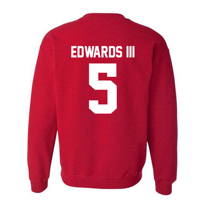 New Mexico - NCAA Football : Frankie Edwards III - Classic Fashion Shersey Crewneck Sweatshirt-1