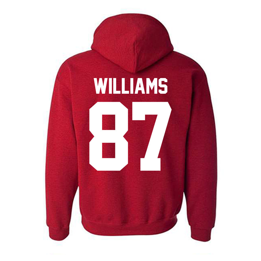 New Mexico - NCAA Football : Abraham Williams - Classic Fashion Shersey Hooded Sweatshirt-1
