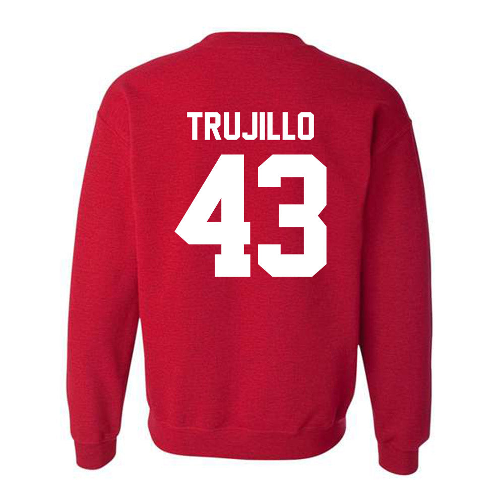 New Mexico - NCAA Baseball : Gene Trujillo - Classic Fashion Shersey Crewneck Sweatshirt-1
