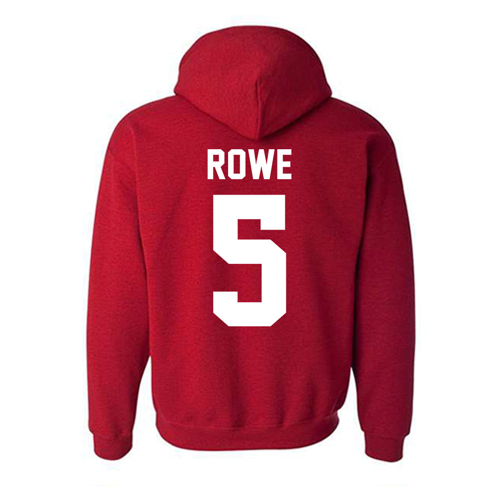New Mexico - NCAA Softball : Estrella Rowe - Classic Fashion Shersey Hooded Sweatshirt-1