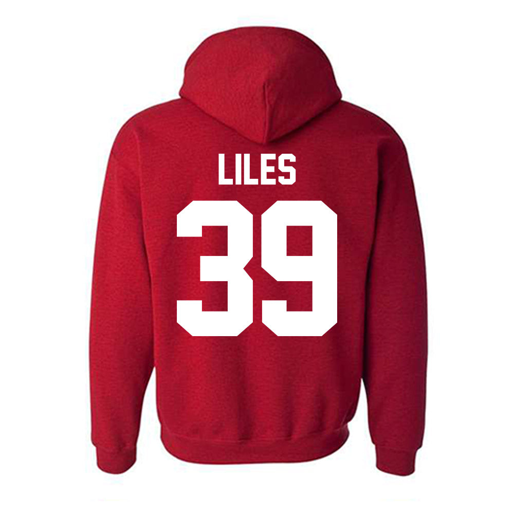 New Mexico - NCAA Football : Jaron Liles - Classic Fashion Shersey Hooded Sweatshirt-1