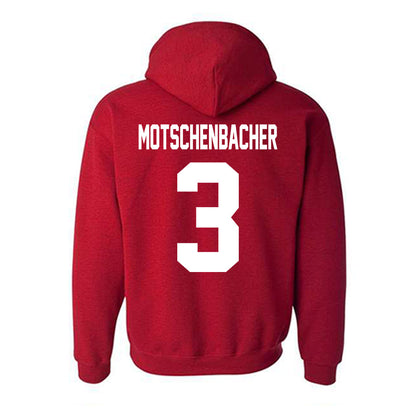 New Mexico - NCAA Football : Gabriel Motschenbacher - Classic Fashion Shersey Hooded Sweatshirt-1