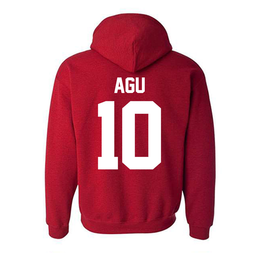New Mexico - NCAA Football : Darren Agu - Classic Fashion Shersey Hooded Sweatshirt-1